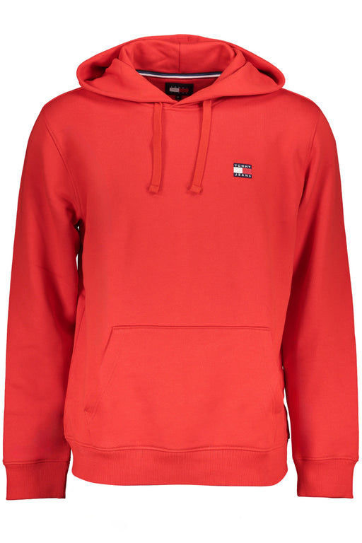 Tommy Hilfiger Mens Red Zip-Out Sweatshirt