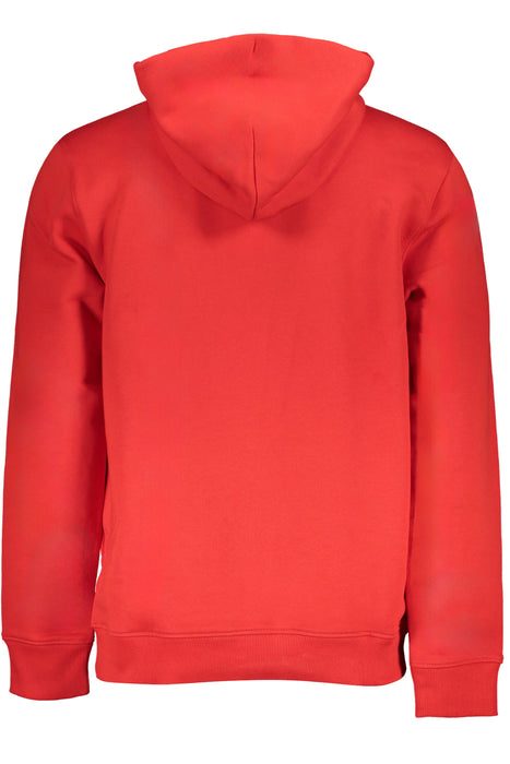 Tommy Hilfiger Mens Red Zip-Out Sweatshirt