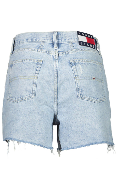 Tommy Hilfiger Jeans Short Woman Light Blue