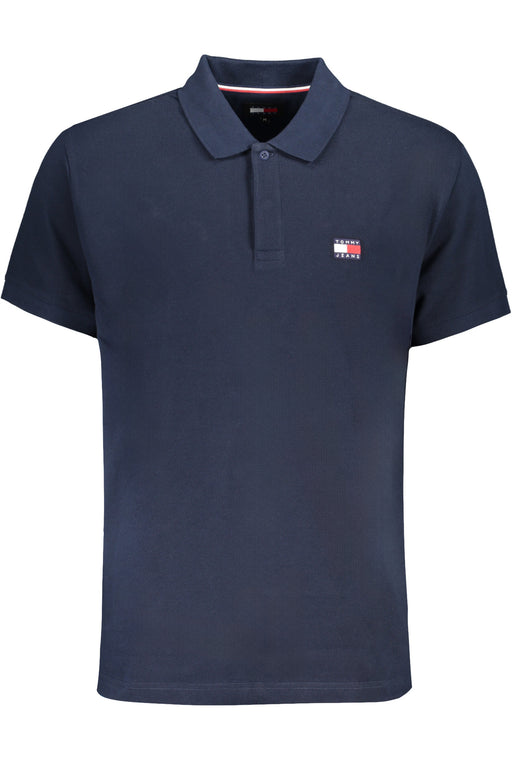 Tommy Hilfiger Mens Short Sleeved Polo Shirt Blue