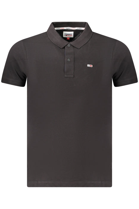 Tommy Hilfiger Mens Short Sleeve Polo Black