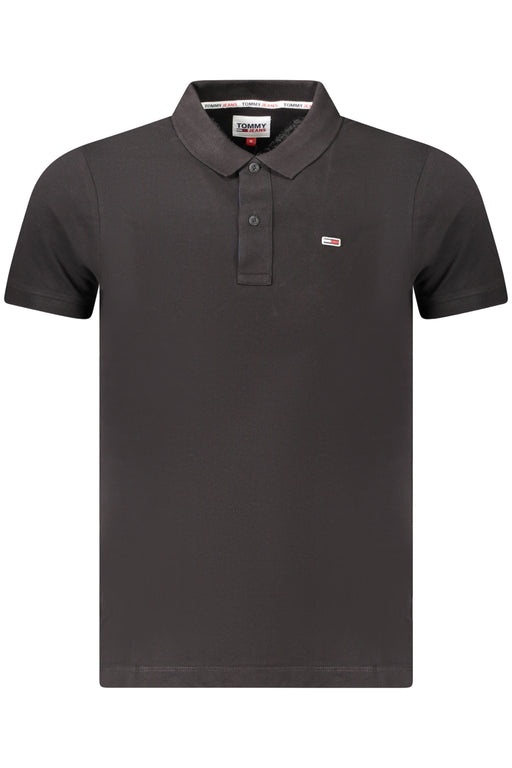 Tommy Hilfiger Mens Short Sleeve Polo Black