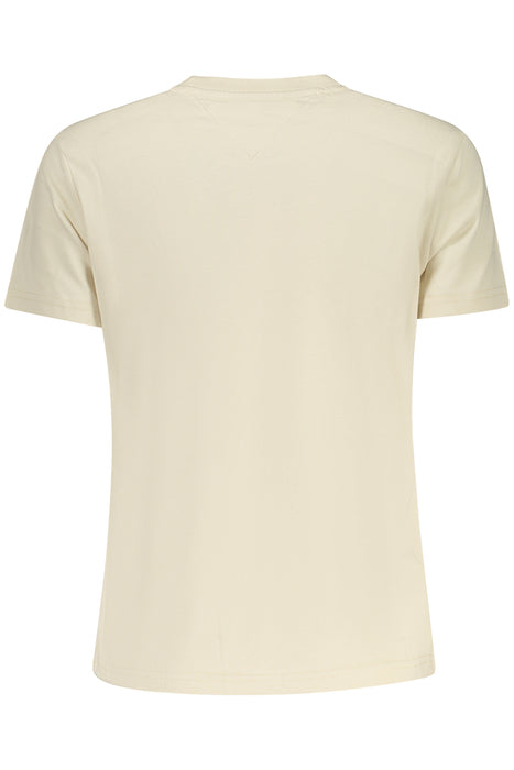 Tommy Hilfiger Short Sleeve T-Shirt Women Beige