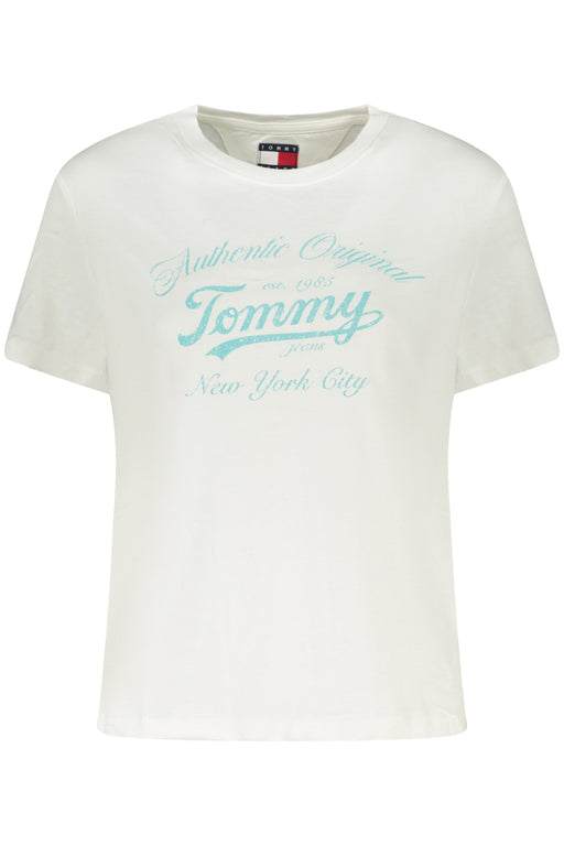 Tommy Hilfiger Womens Short-Sleeve T-Shirt White