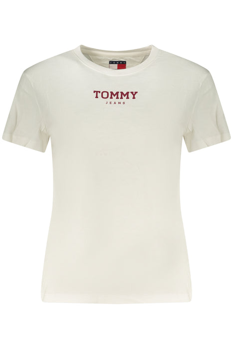Tommy Hilfiger Womens Short-Sleeve T-Shirt White