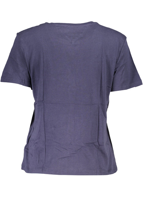 Tommy Hilfiger Womens Short Sleeve T-Shirt Blue