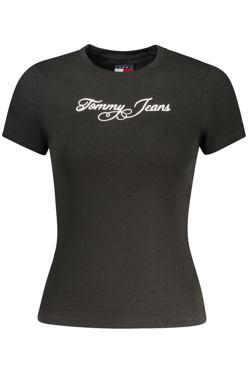 Tommy Hilfiger Womens Short-Sleeve T-Shirt Black