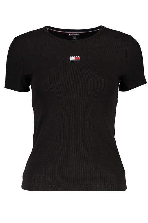 Tommy Hilfiger Womens Short Sleeve T-Shirt Black