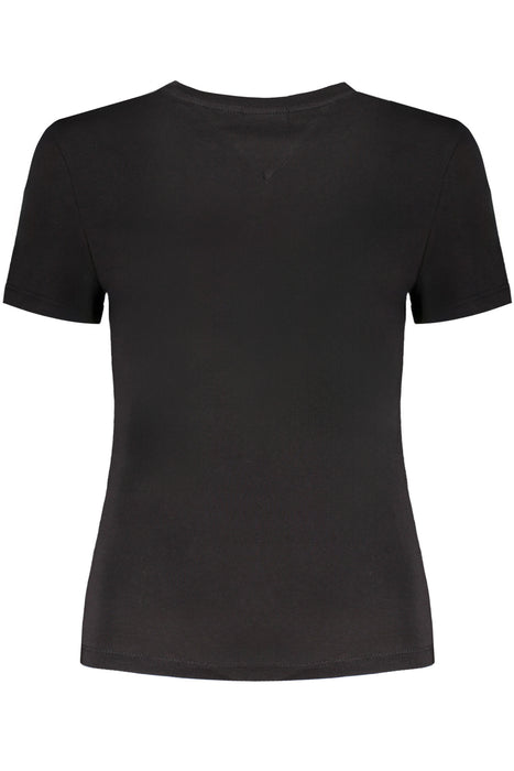 Tommy Hilfiger Womens Short Sleeve T-Shirt Black