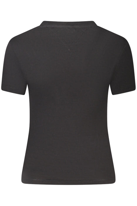 Tommy Hilfiger Womens Short-Sleeve T-Shirt Black