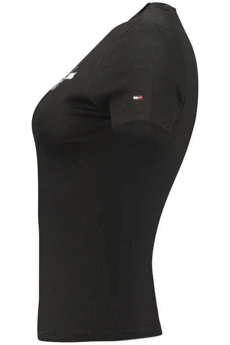 Tommy Hilfiger Womens Short-Sleeve T-Shirt Black