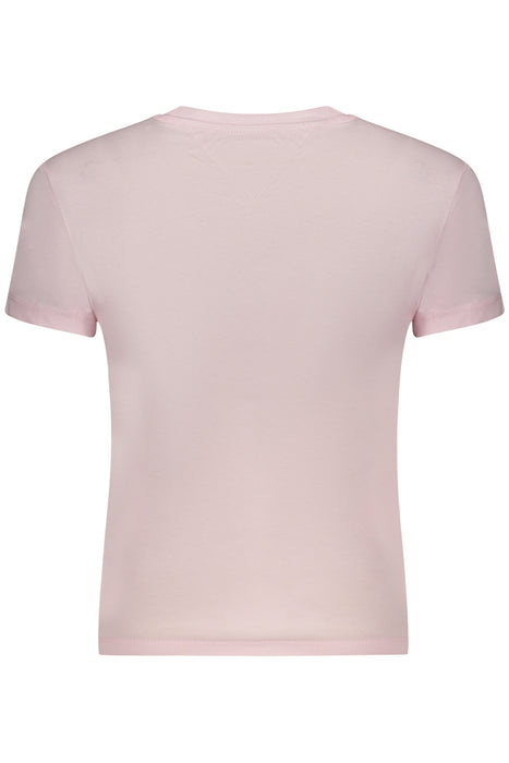 Tommy Hilfiger Womens Pink Short-Sleeve T-Shirt