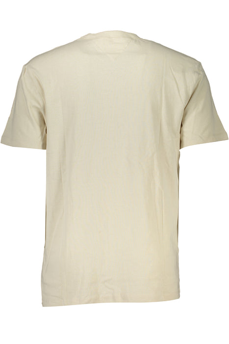 Tommy Hilfiger Mens Short Sleeved T-Shirt Beige