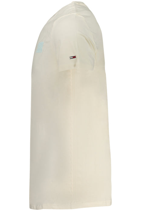 Tommy Hilfiger Short Sleeve T-Shirt Men Beige