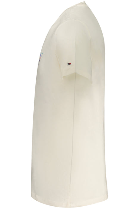 Tommy Hilfiger Mens Short-Sleeve T-Shirt White