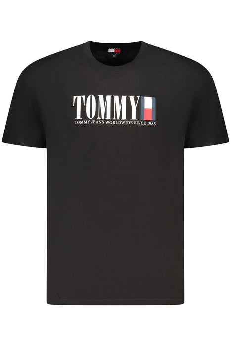 Tommy Hilfiger Mens Short-Sleeve T-Shirt Black
