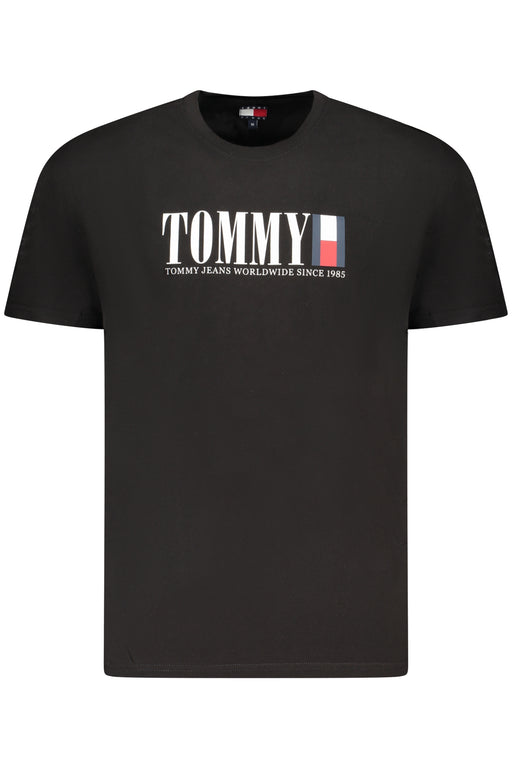 Tommy Hilfiger Mens Short-Sleeve T-Shirt Black
