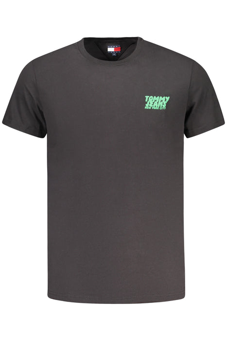 Tommy Hilfiger Short Sleeve T-Shirt Men Black