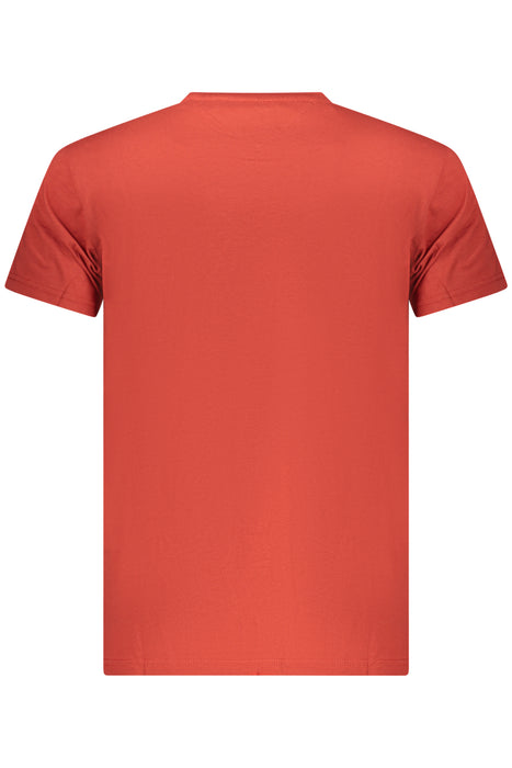 Tommy Hilfiger Mens Short-Sleeved T-Shirt, Red