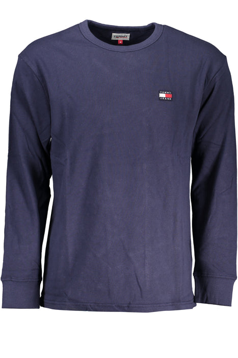 Tommy Hilfiger Mens Long Sleeve T-Shirt Blue