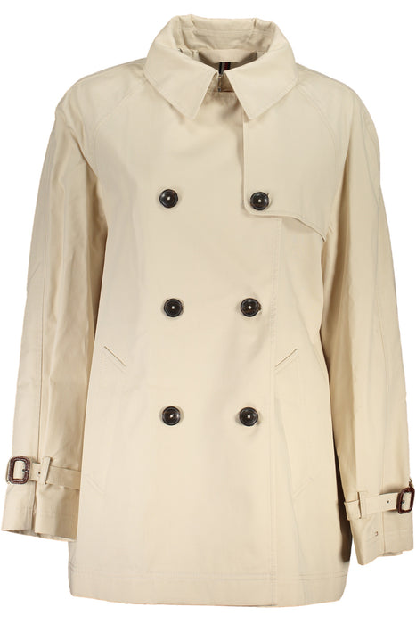 Tommy Hilfiger Womens Trench Coat Beige