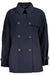 Tommy Hilfiger Womens Blue Trench Coat