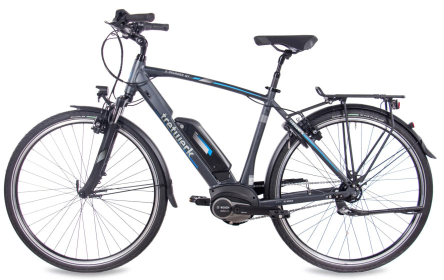E-Rounder N7 28 Inch 53 cm Men 7SP Rim Brakes Grey,