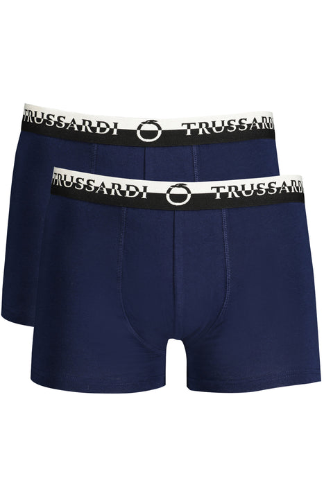 Trussardi Mens Blue Boxer