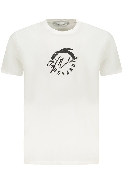 Trussardi Short Sleeve T-Shirt Men White