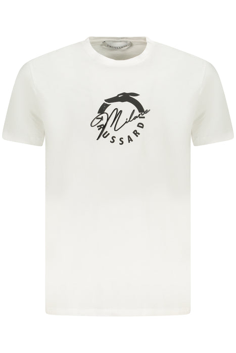 Trussardi Short Sleeve T-Shirt Men White
