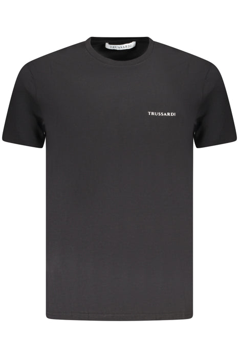 Trussardi Short Sleeve T-Shirt Men Black
