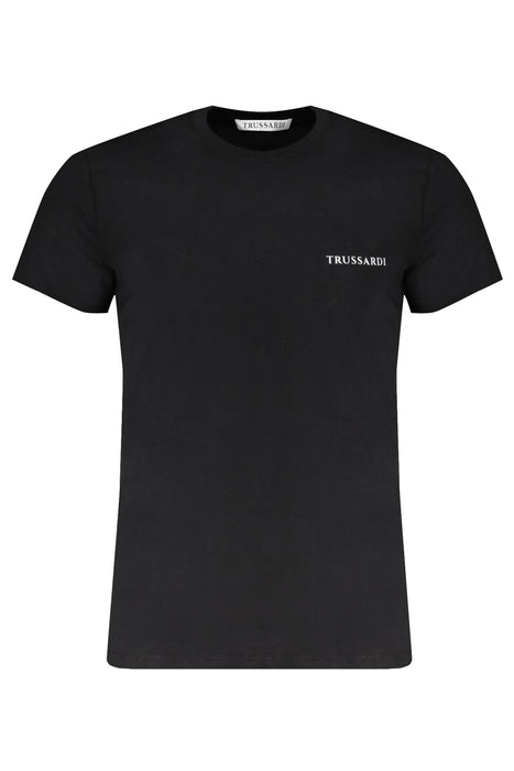 Trussardi Mens Short Sleeve T-Shirt Black