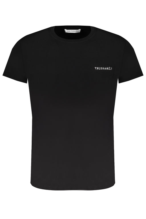 Trussardi Mens Short Sleeve T-Shirt Black