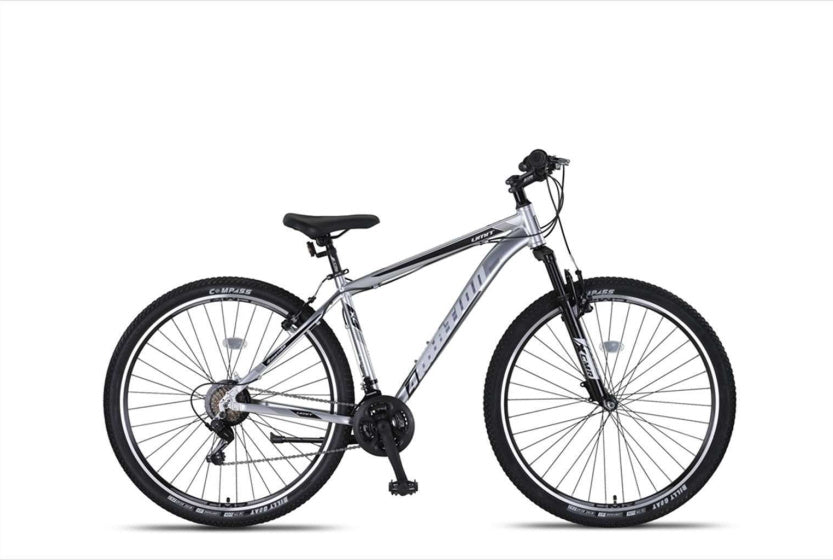 4 Motion MTB 27.5 Inch 47 cm Unisex 21SP Rim Brakes Chrome/Black, Online σε Προσφορά Outlet Καταστήματος με μεγάλη έκπτωση και στην καλύτερη τιμή