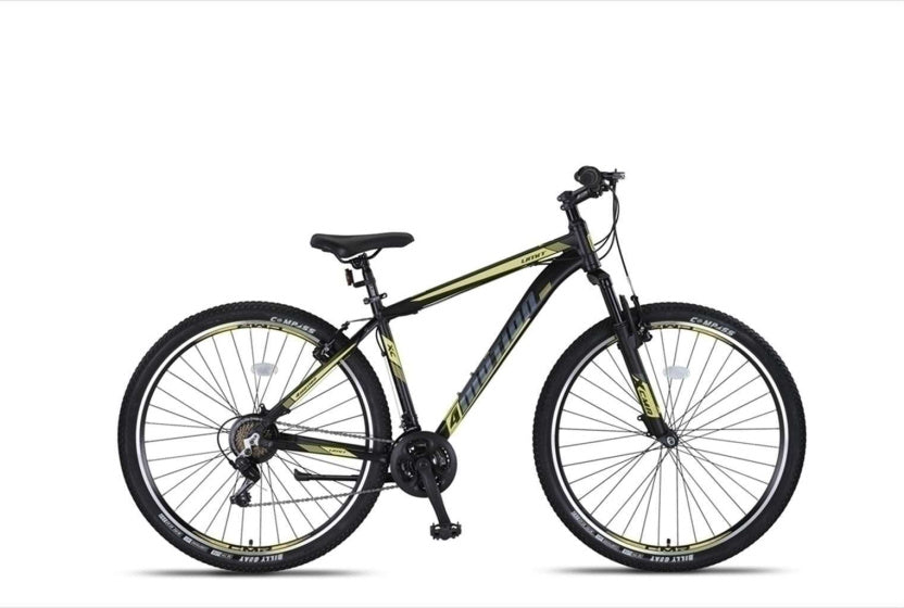 4 Motion MTB 27.5 Inch 47 cm Unisex 21SP Rim Brakes Black/Yellow, Online σε Προσφορά Outlet Καταστήματος με μεγάλη έκπτωση και στην καλύτερη τιμή