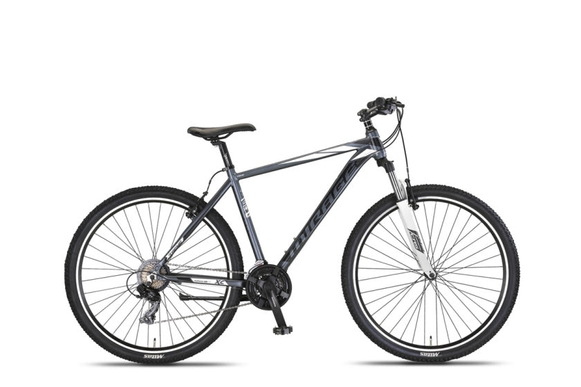 Mirage Oversized MTB 29 Inch 50 cm Unisex 21SP Rim Brakes Anthracite/White, Online σε Προσφορά Outlet Καταστήματος με μεγάλη έκπτωση και στην καλύτερη τιμή