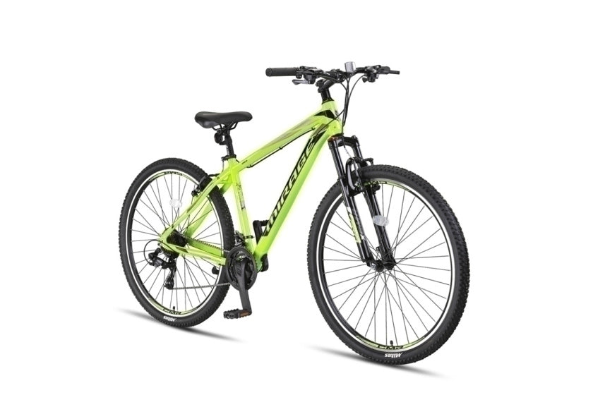 Mirage Cropped MTB 29 Inch 41 cm Unisex 21SP Rim Brakes Lime/Black,