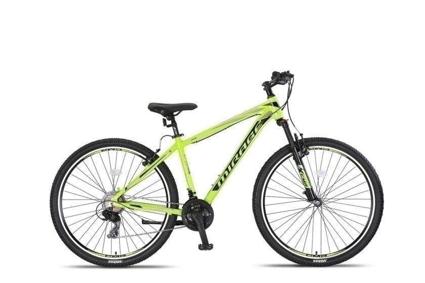 Mirage Cropped MTB 29 Inch 46 cm Unisex 21SP Rim Brakes Lime/Black, Online σε Προσφορά Outlet Καταστήματος με μεγάλη έκπτωση και στην καλύτερη τιμή