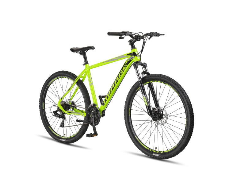 Mirage MTB 27.5 Inch 50 cm Unisex 21SP Hydraulic Disc Brake Lime/Black,