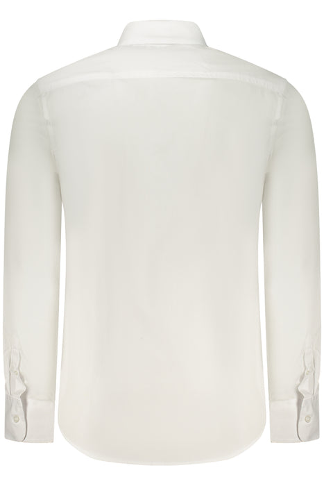 Us Grand Mens Long-Sleeved White Shirt
