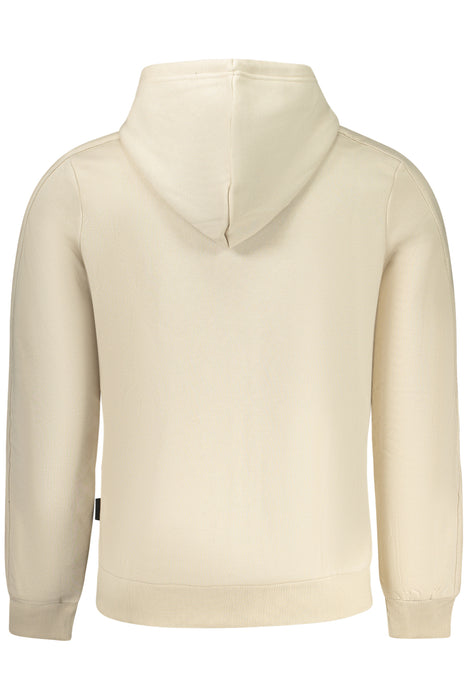 Us Grand Mens Beige Zip-Up Sweatshirt