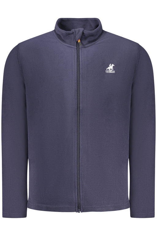 Us Grand Mens Blue Zip-Up Sweatshirt