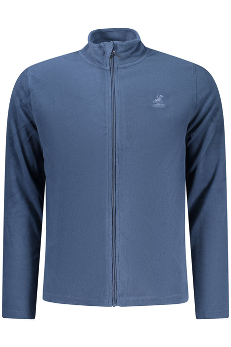 Us Grand Mens Blue Zip-Up Sweatshirt