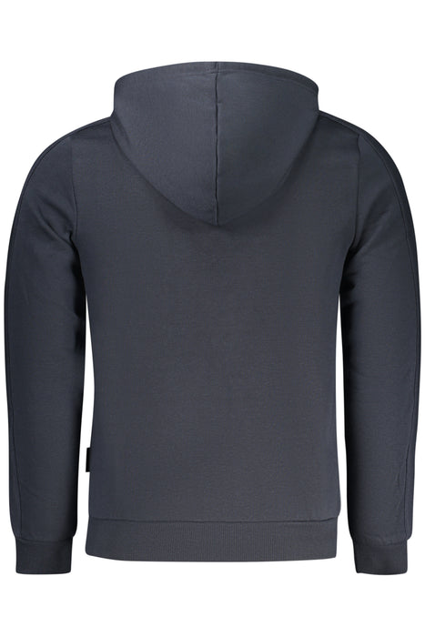 Us Grand Mens Blue Zip-Up Sweatshirt