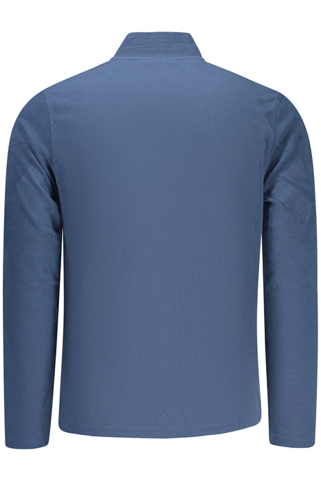 Us Grand Mens Blue Zip-Up Sweatshirt