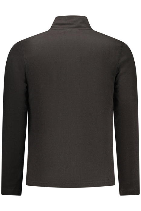 Us Grand Mens Black Zip-Up Sweatshirt