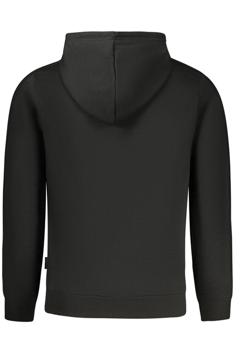 Us Grand Mens Black Zip-Up Sweatshirt