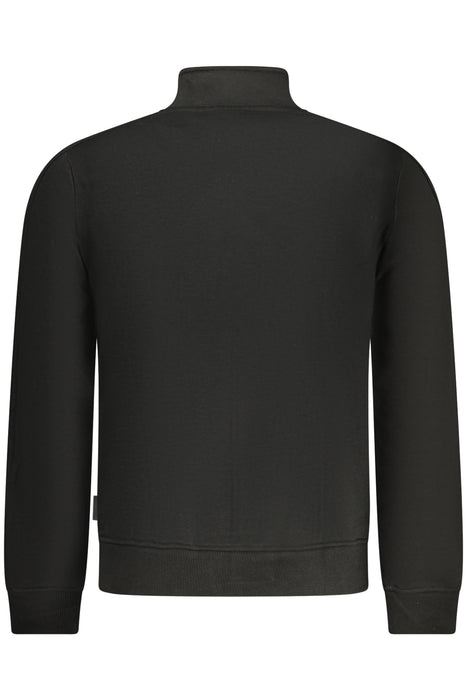 Us Grand Mens Black Zip-Up Sweatshirt