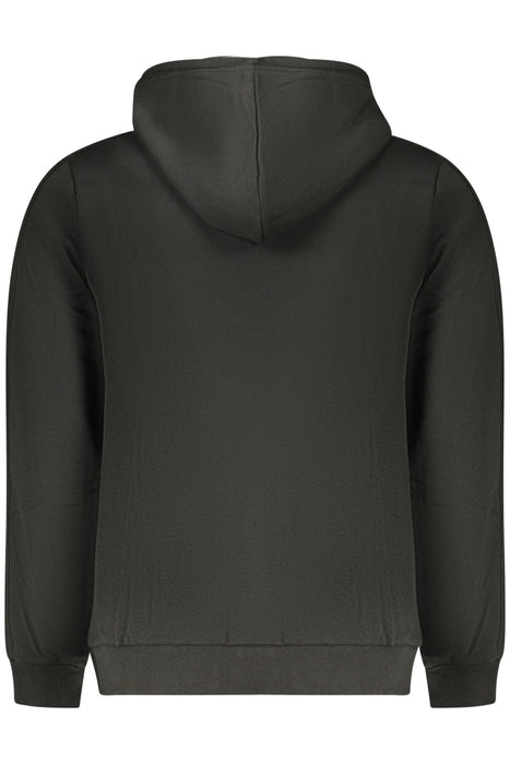 Us Grand Mens Black Zip-Up Sweatshirt