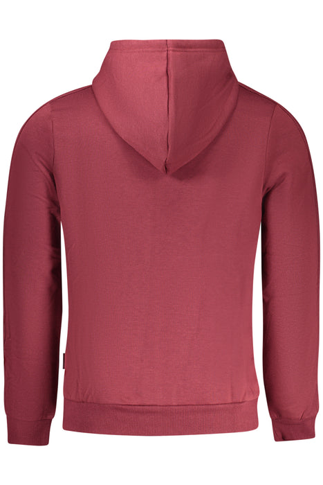 Us Grand Red Mens Zip-Up Sweatshirt